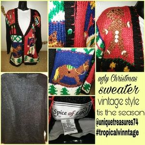 SOLD SOLD Vintage Christmas sweater (SOLD)